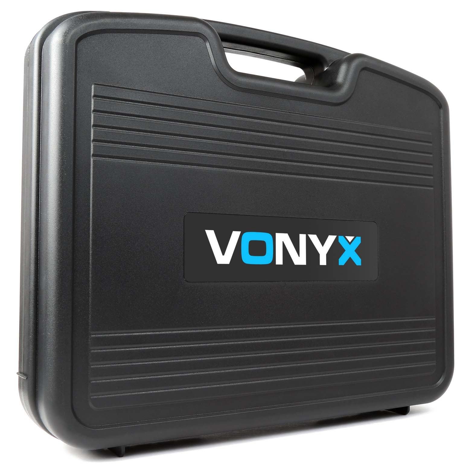 Vonyx WM522 draadloze microfoonset 200.175/201.400 MHz
