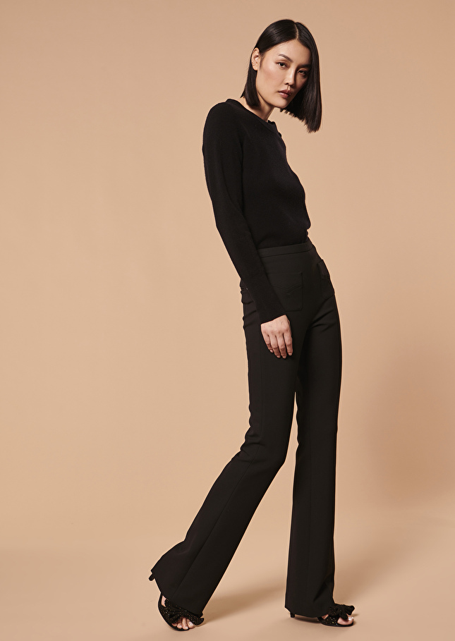 Pantalon Pearlnoir en toile double