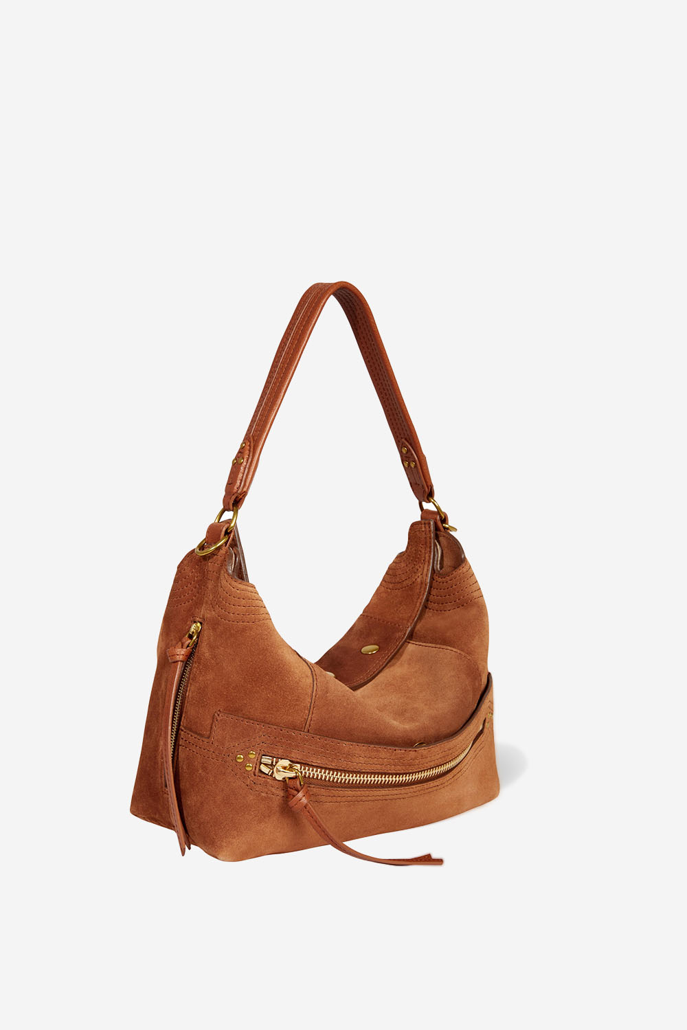 Lucky hobo suede crossbody