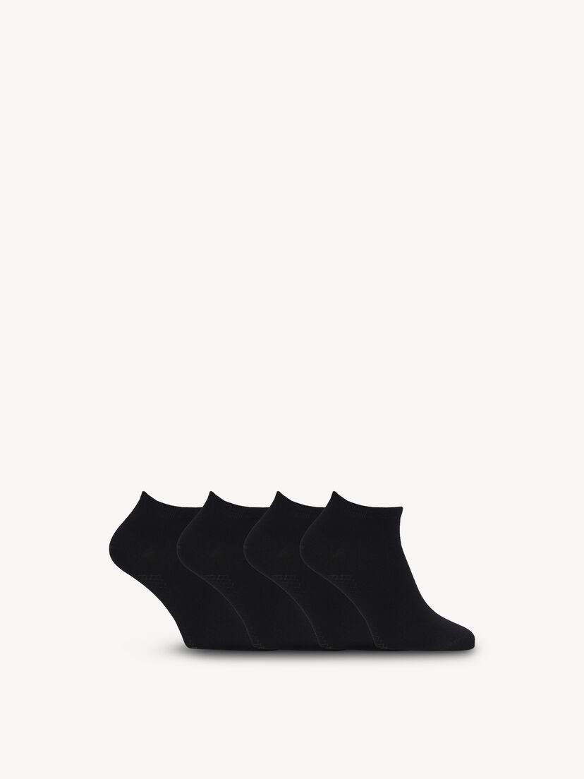 Sokken, 4-pack - zwart