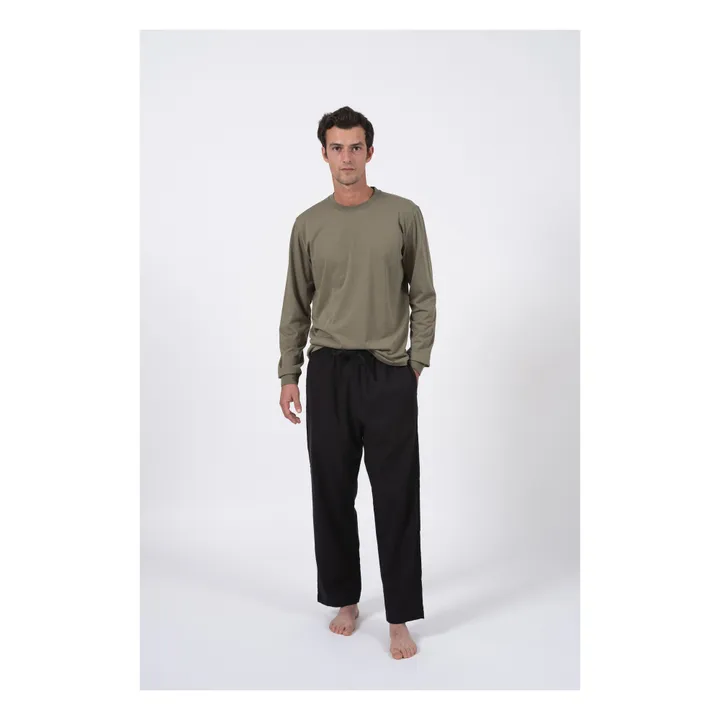 Talc T-shirt Manches Longues Sagace | Vert kaki