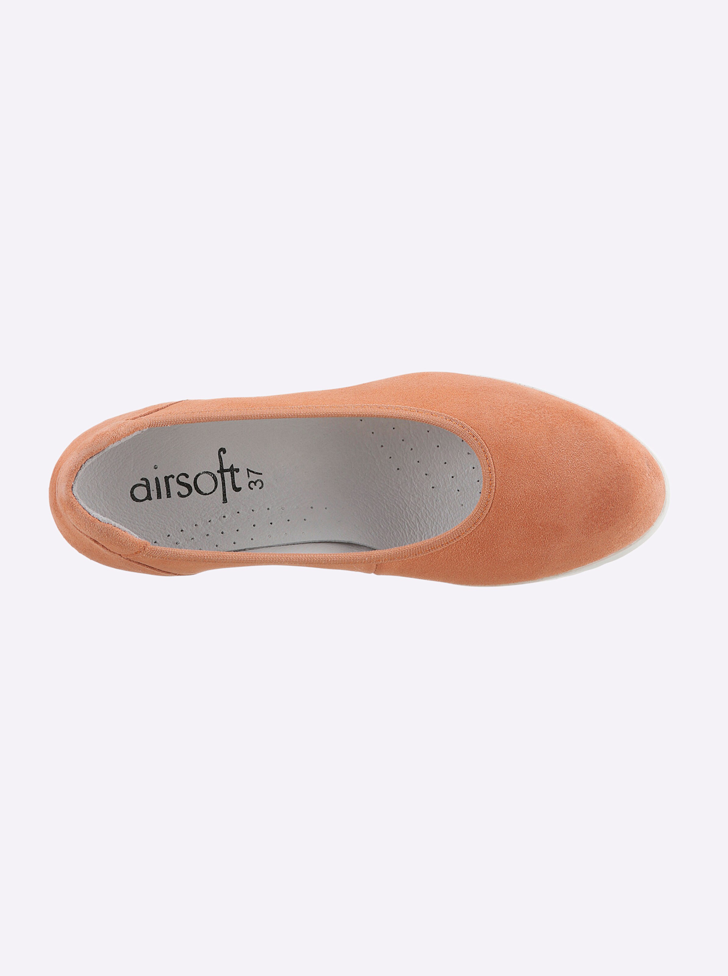 airsoft modern+ Ballerina in papaya