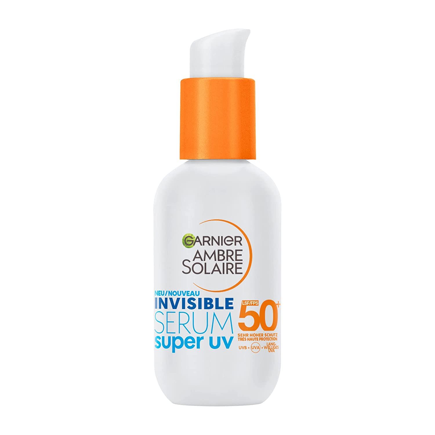 Garnier Serum mit Lichtschutzfaktor 50+, UVA- und UVB-Schutz, Für alle Hauttypen