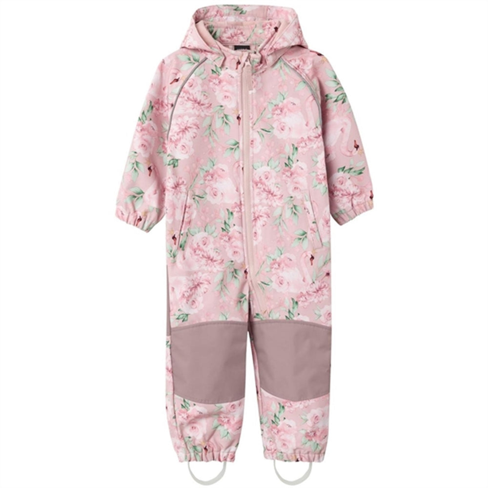 Køb Name it Burnished Lilac Alfa08 Softshell Flyverdragt Swan