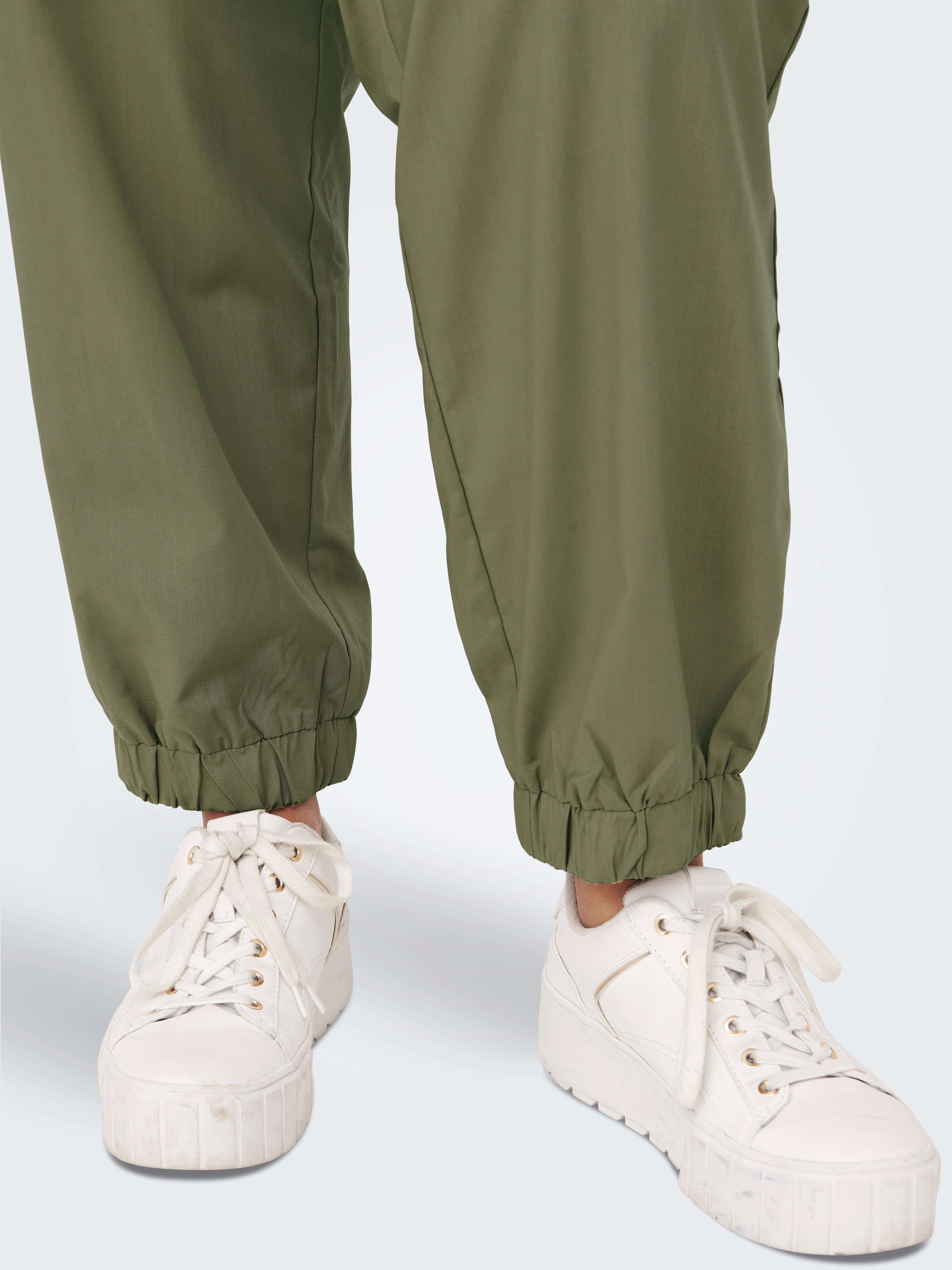 CARTIM Mittlere Taille Locker geschnitten Sweatpants Aloe