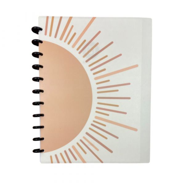 Staples Arc Caderno Inteligente Sol, A4 60 Fls Pautado Capa em Polipropileno Bege 1un.