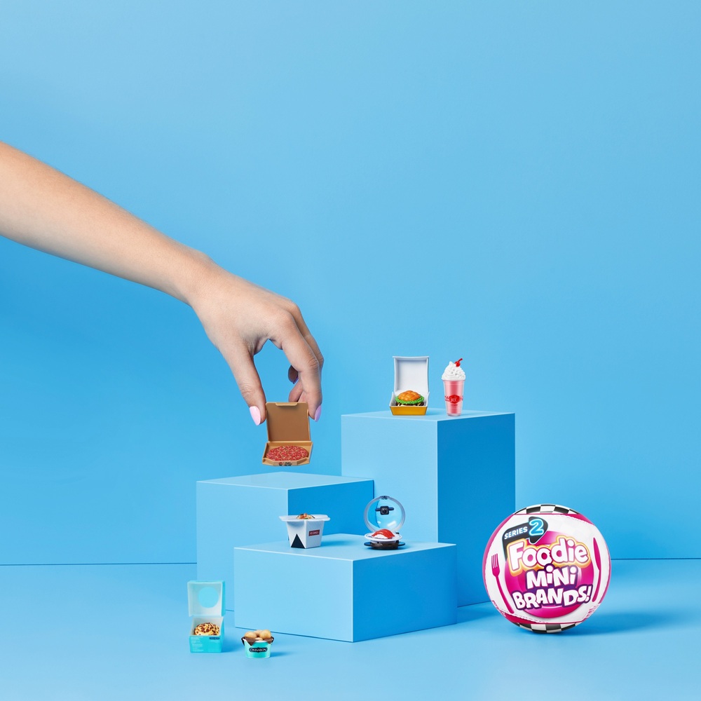 Foodie Mini Brands Serie 2 Kapsel – Sortiment echter Miniaturmarken von ZURU