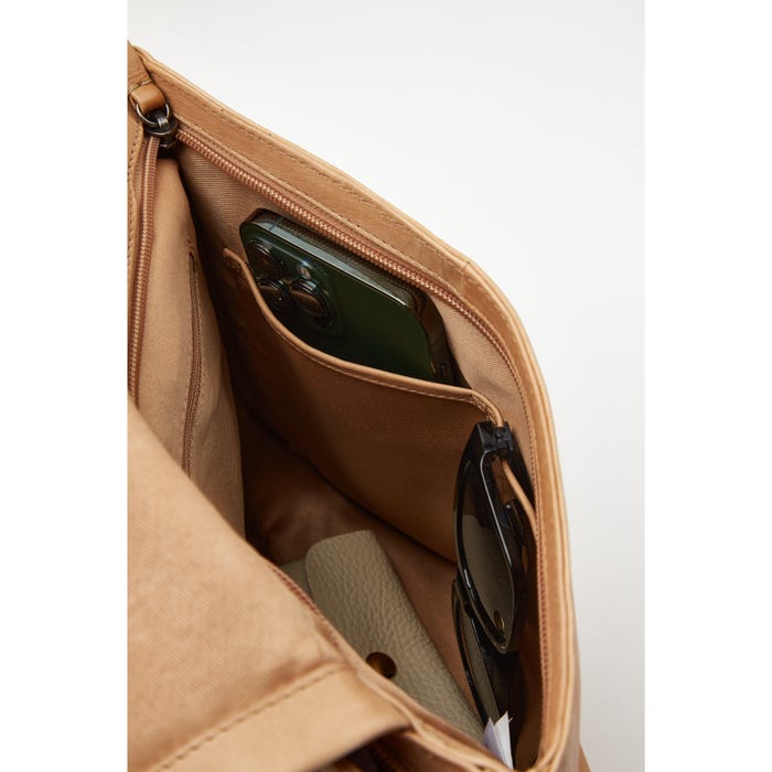 Veritas-Handtas Met Grote Flap