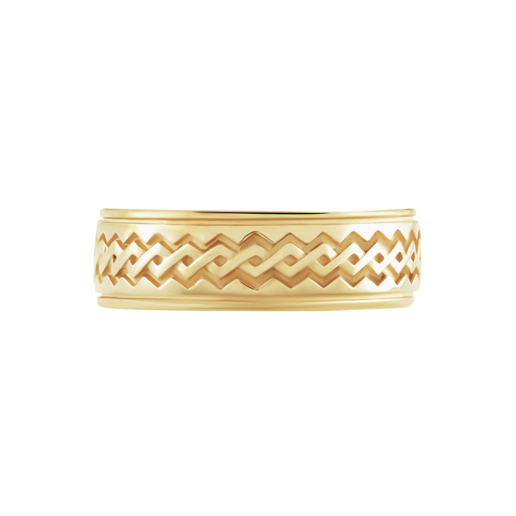 Bague Plaqué Or Jaune Hugh