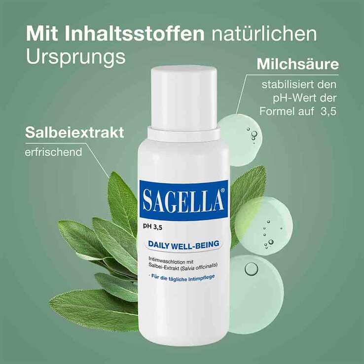 Sagella pH 3,5 Waschemulsion, 100 ml