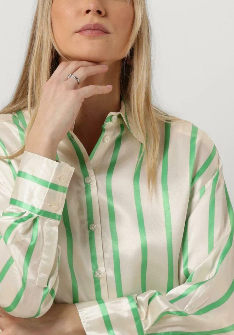 MY ESSENTIAL WARDROBE gebroken wit my essential wardrobe blouse miamw shirt