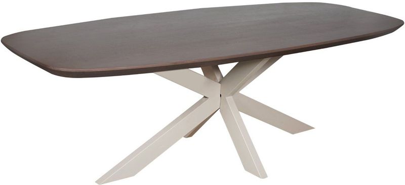 Madison - Eettafel - Ovaal - Walnoot - Mangohout - Poot Sand