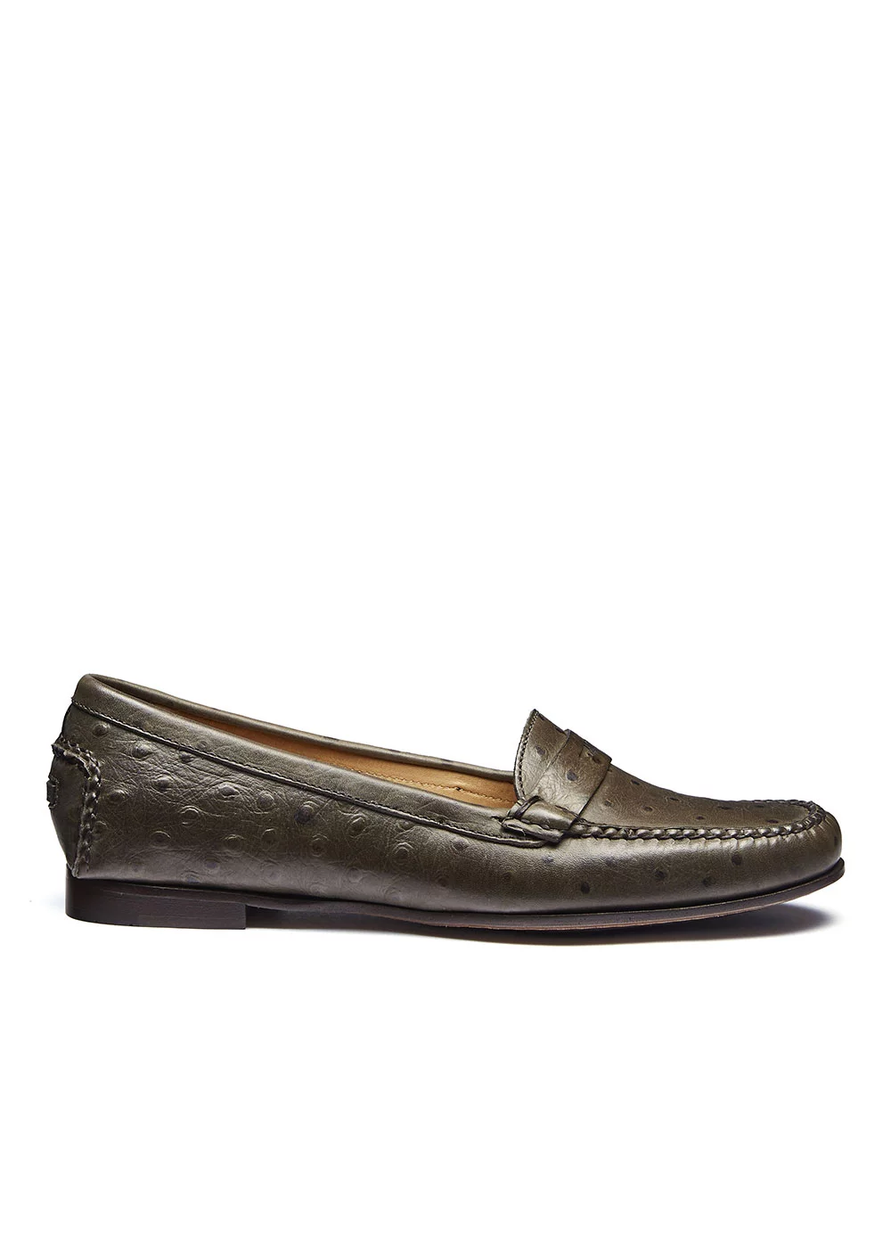 STRUZZO MOC CUIR KAKI