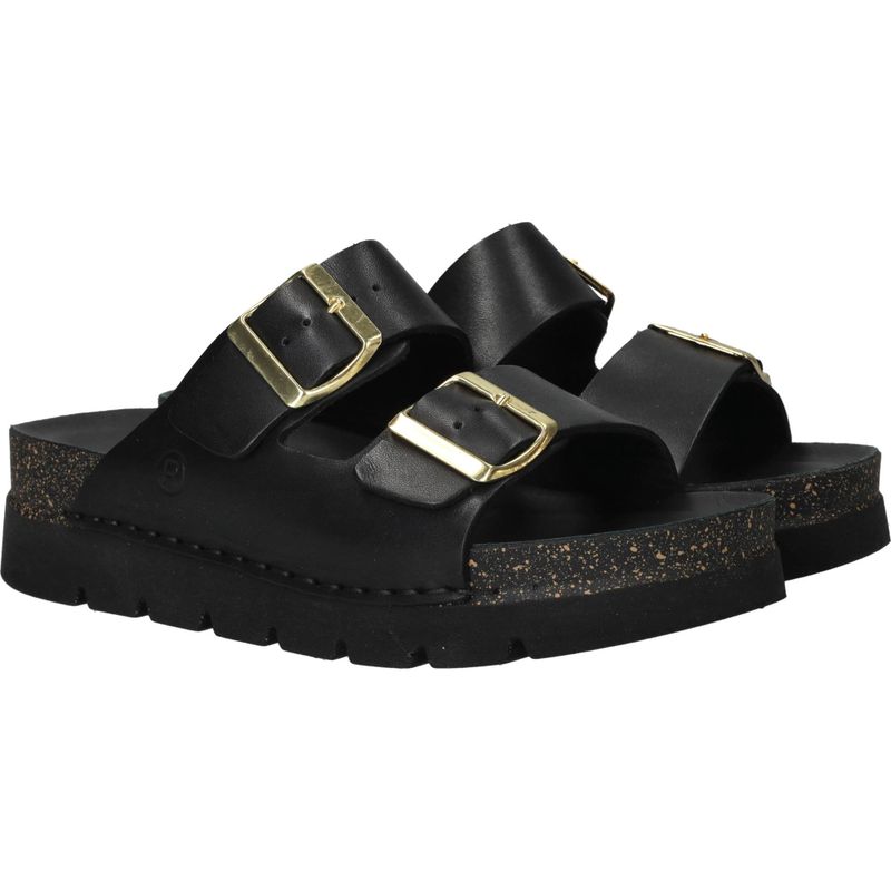 Rohde Slippers Zwart Dames