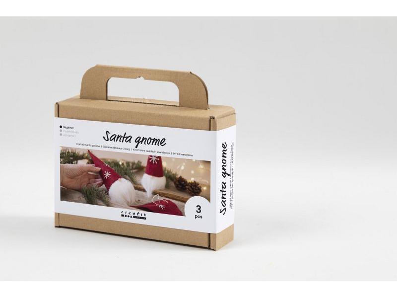 Creativ Company Bastelset Weihnachtensbaumschmuck Wichtel Individuell gestaltete Deko für den Weihnachtsbaum