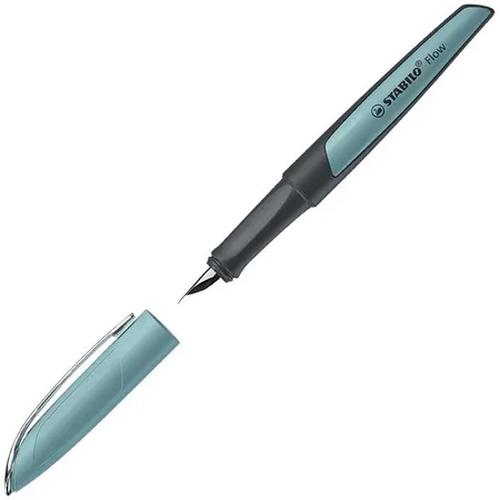 Füller - STABILO Flow MODERN OFFICE in pastelltürkis - Einzelstift - inkl. Patrone