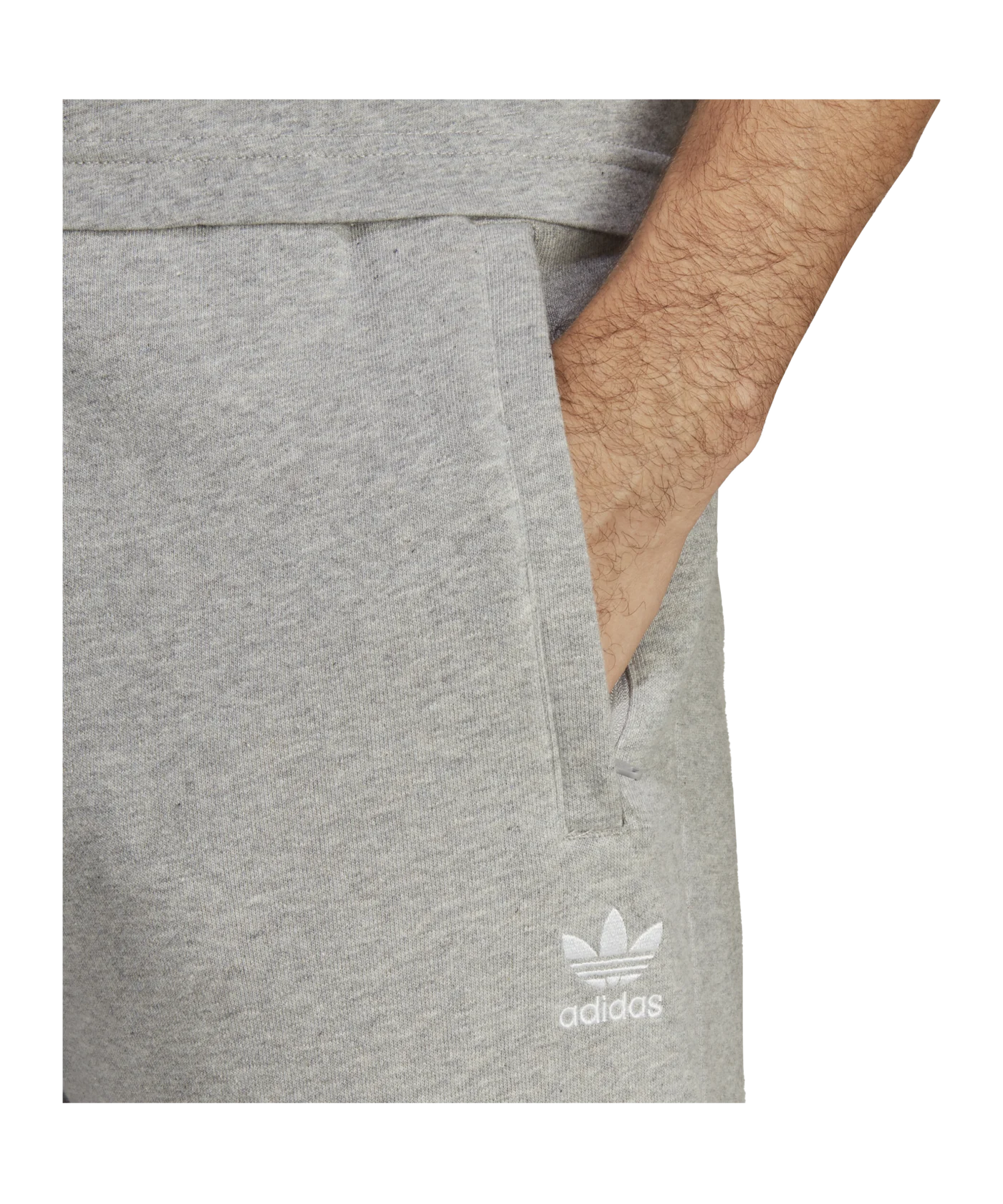 adidas Originals Trefoil Essentials Cargohose Grau