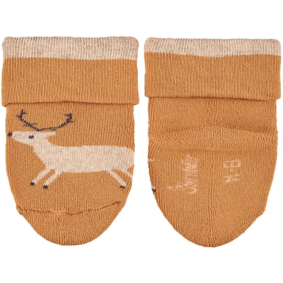Sterntaler Baby-Söckchen 3er-Pack Waldtiere marine