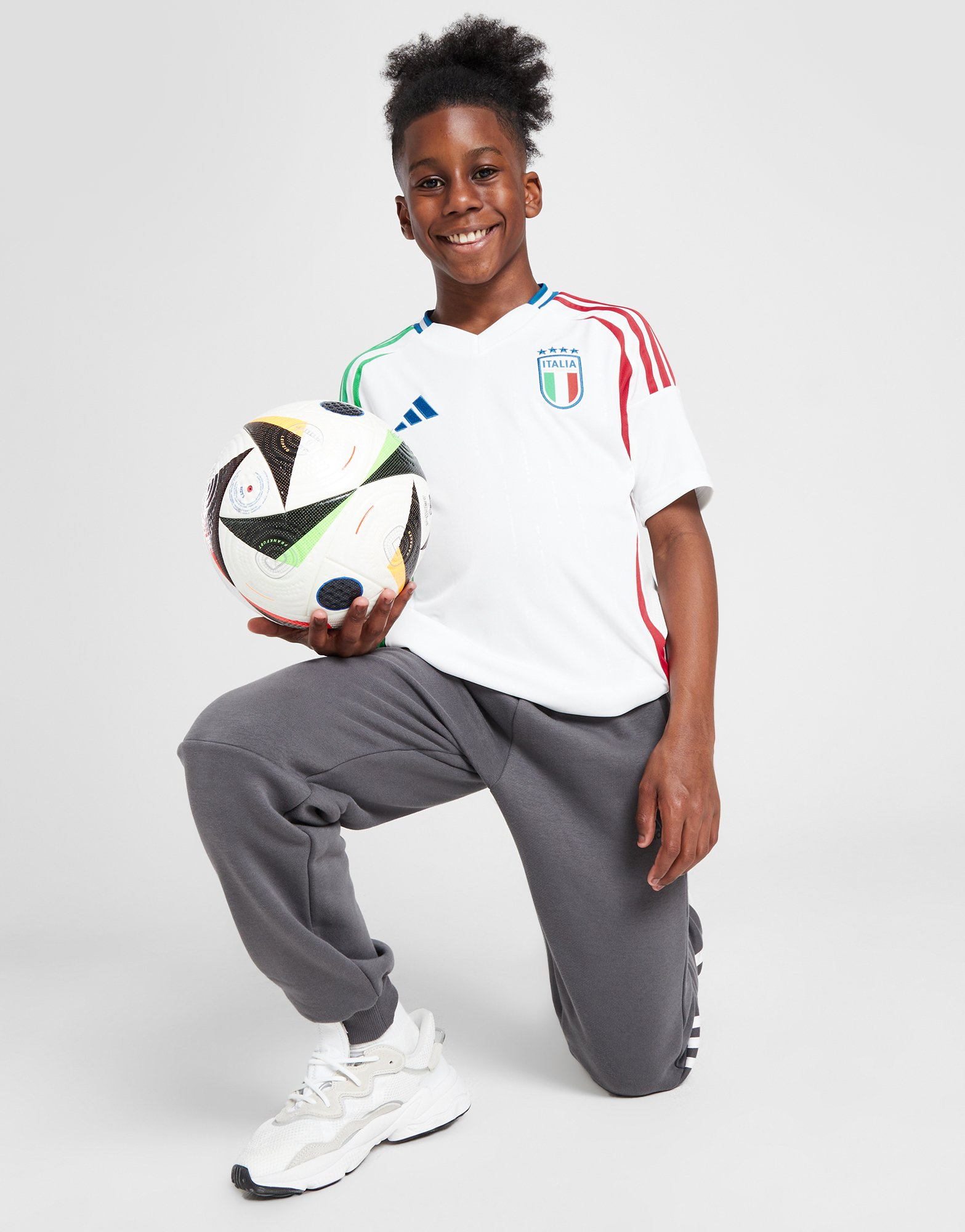 adidas Maillot Extérieur Italie 24 Enfants