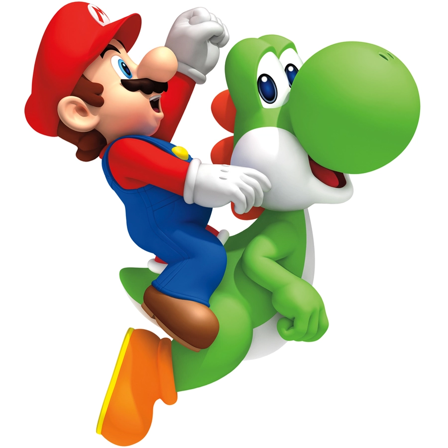 Room Mates NINTENDO Yoshi & Super Mario Mehrfarbig