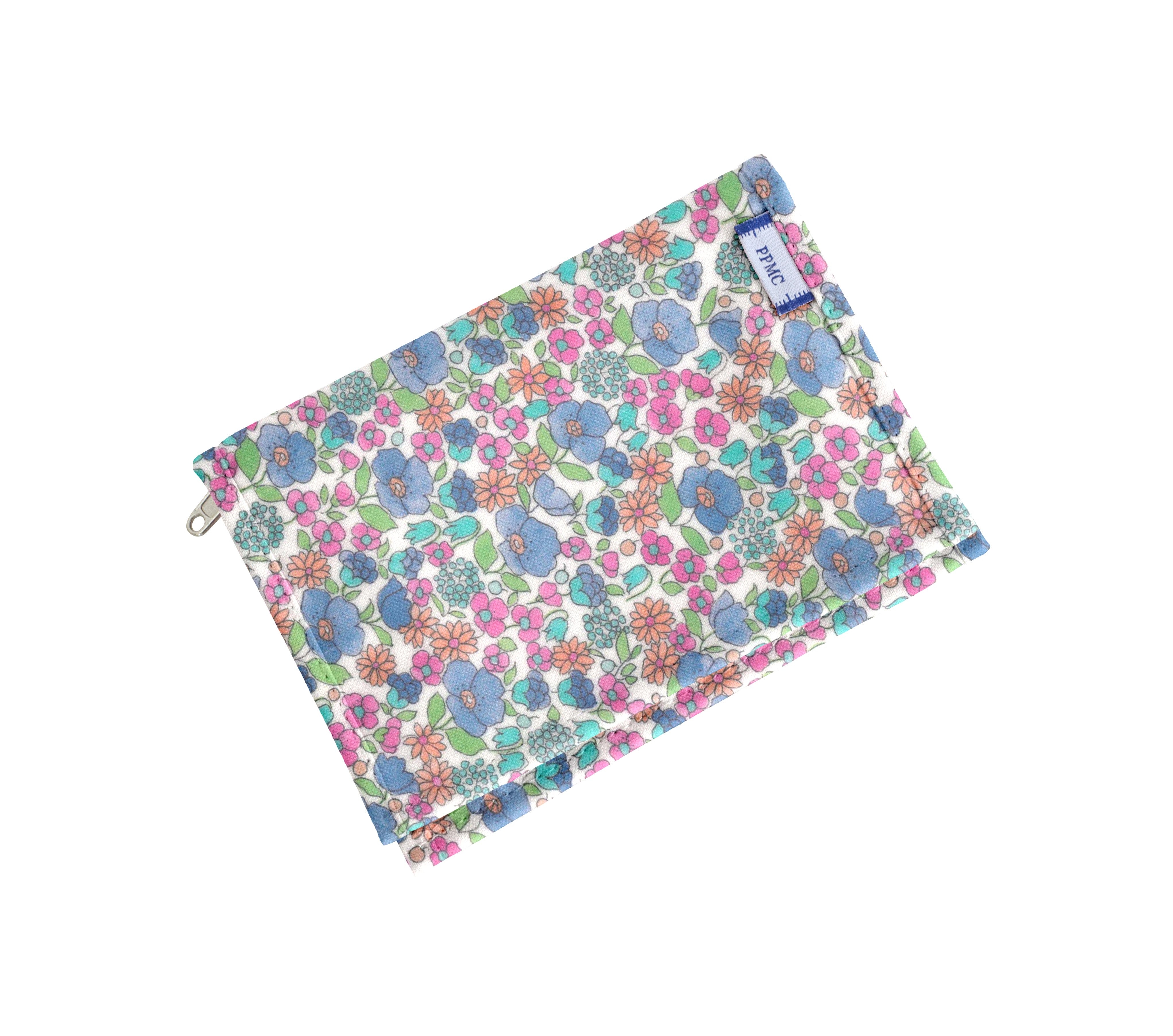 Portefeuille Compact Pastel Fleuri