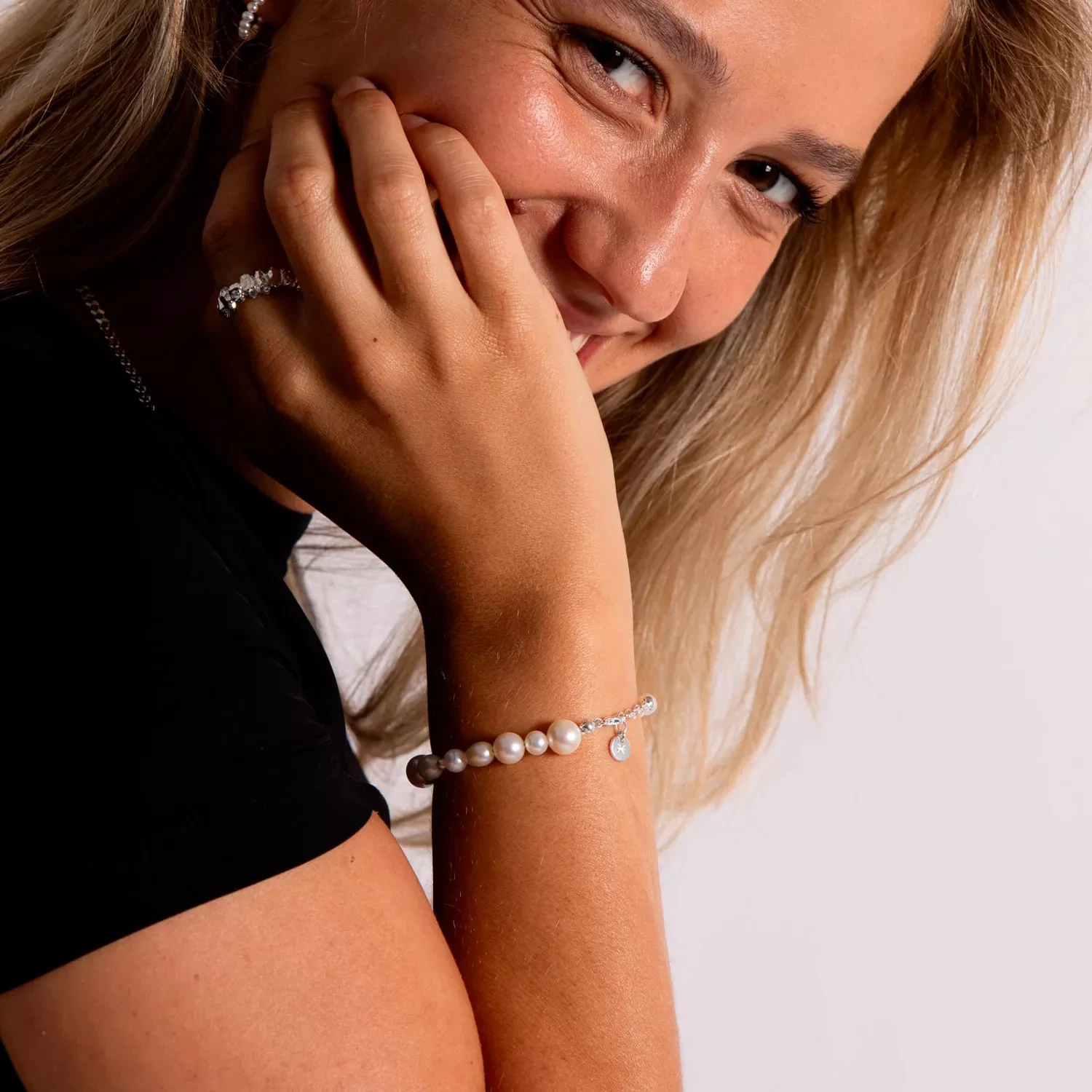 IX Studios Penelope Armbånd 22 kt. Sølv DMV0353SL