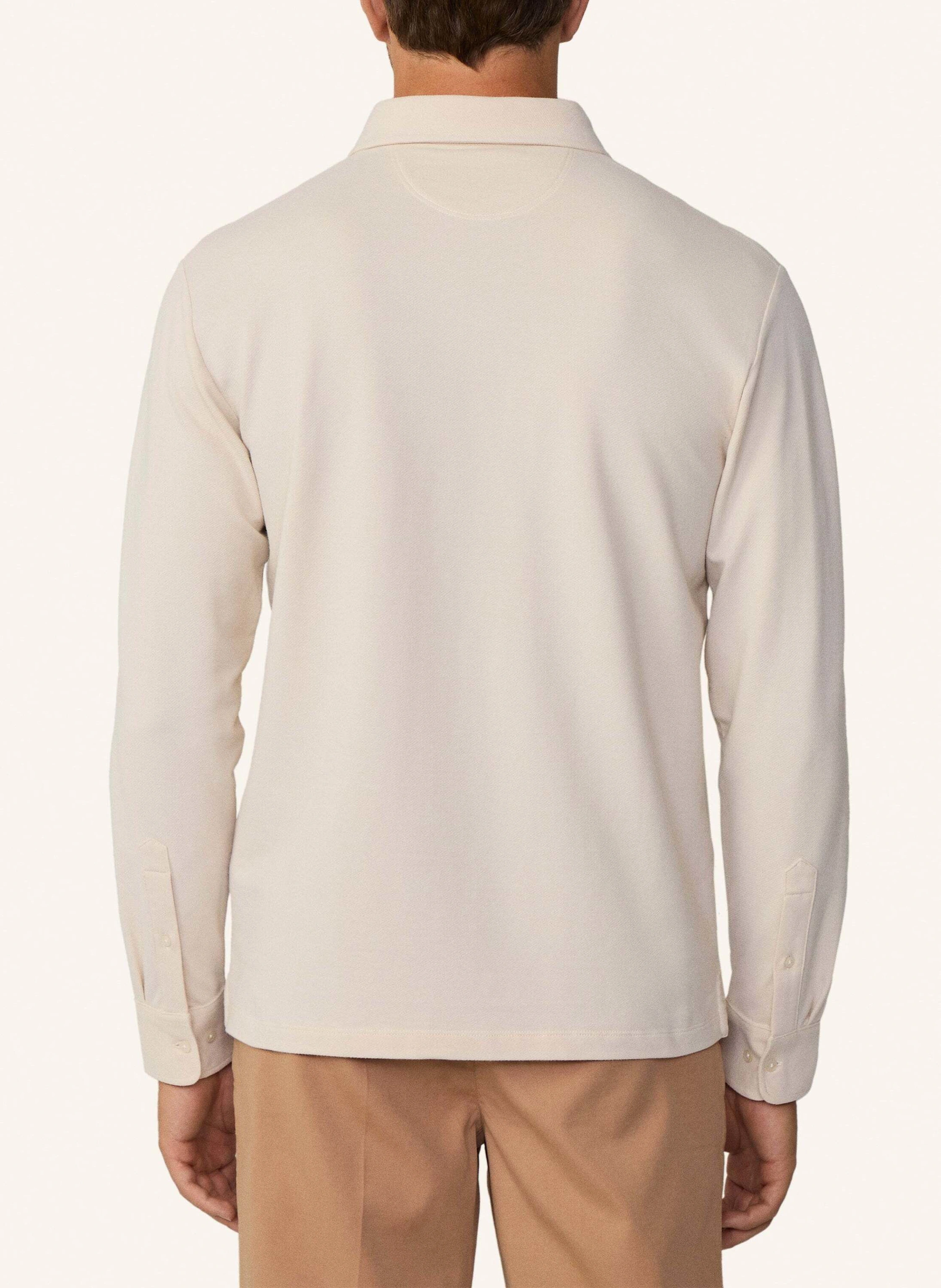 HACKETT LONDON Poloshirt TWILL JACQD LS