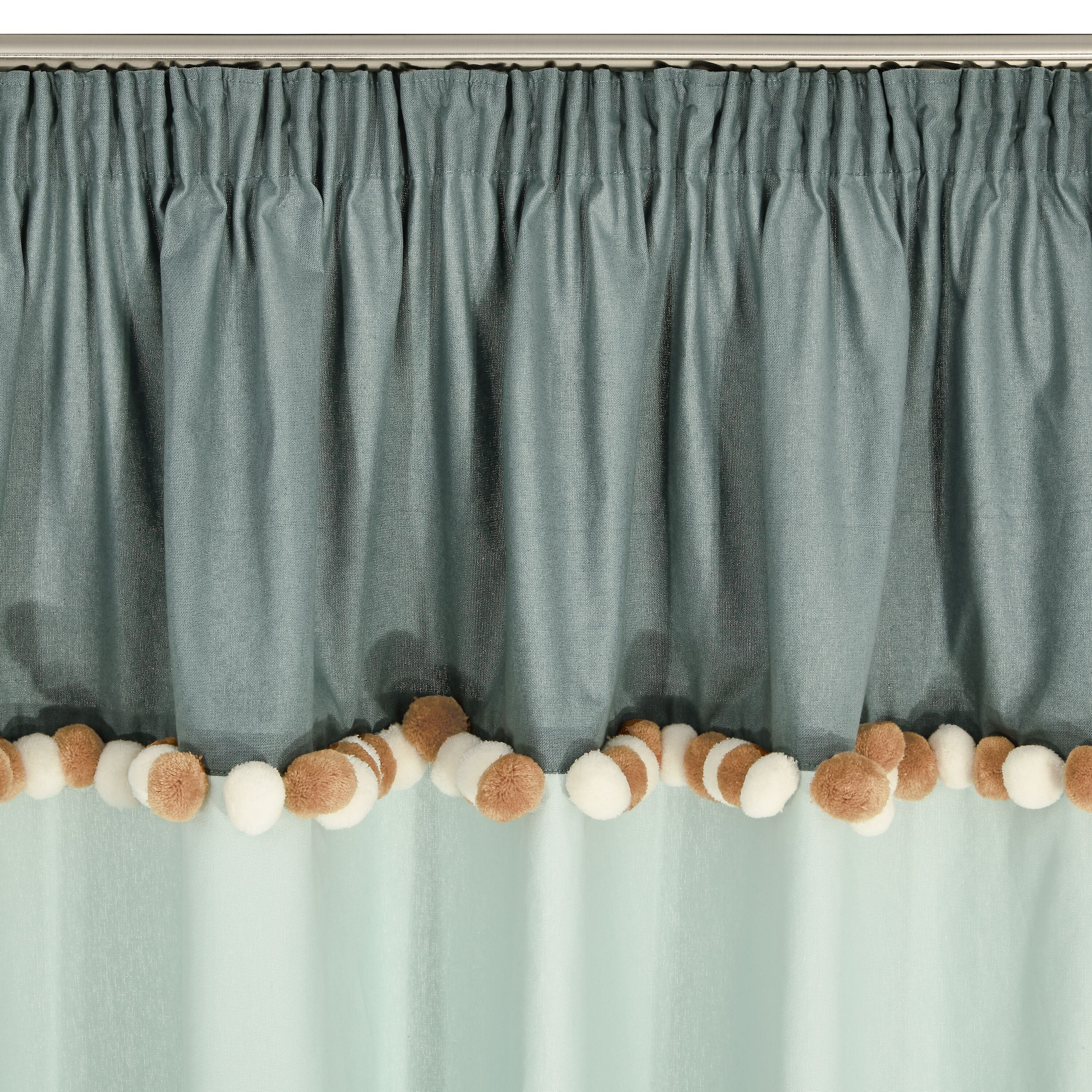 ALISHA Fertigvorhang blickdicht - Mint / B: 150.0 cm x H: 270.0 cm