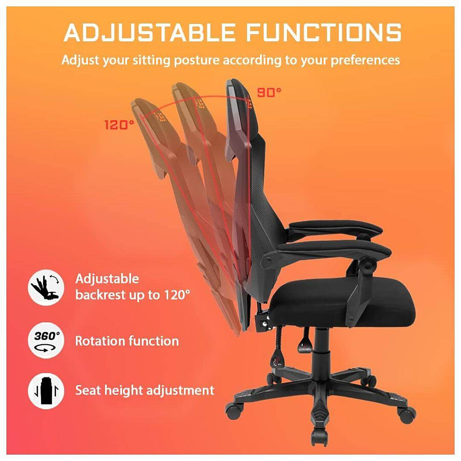 The G-Lab K-Seat Rhodium Atom - Noir