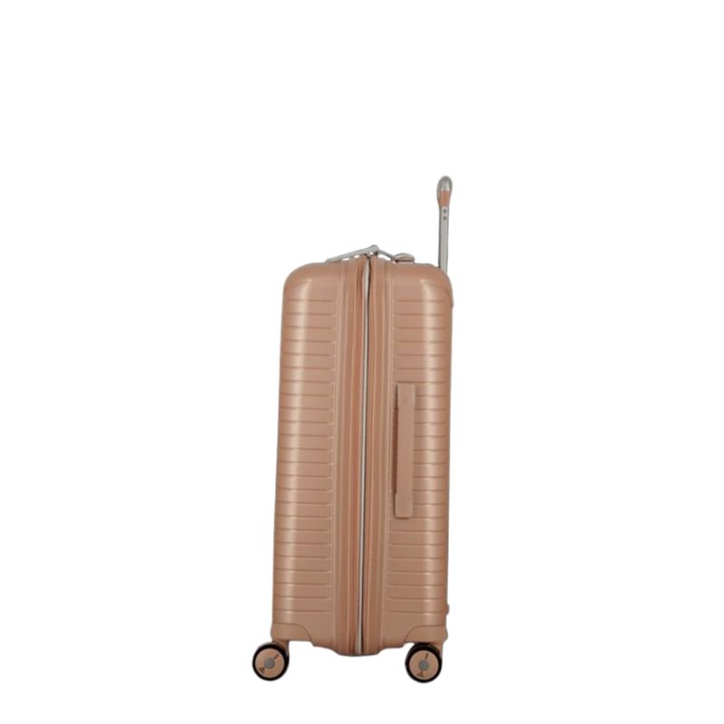 Valise rigide extensible Évaé 66 cm Rose Pale