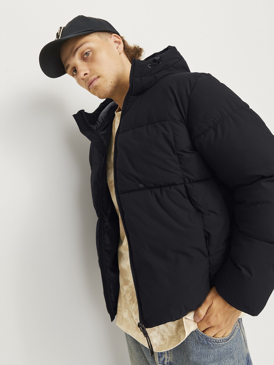 JACK & JONES<br>Jaqueta de plumas com capuz