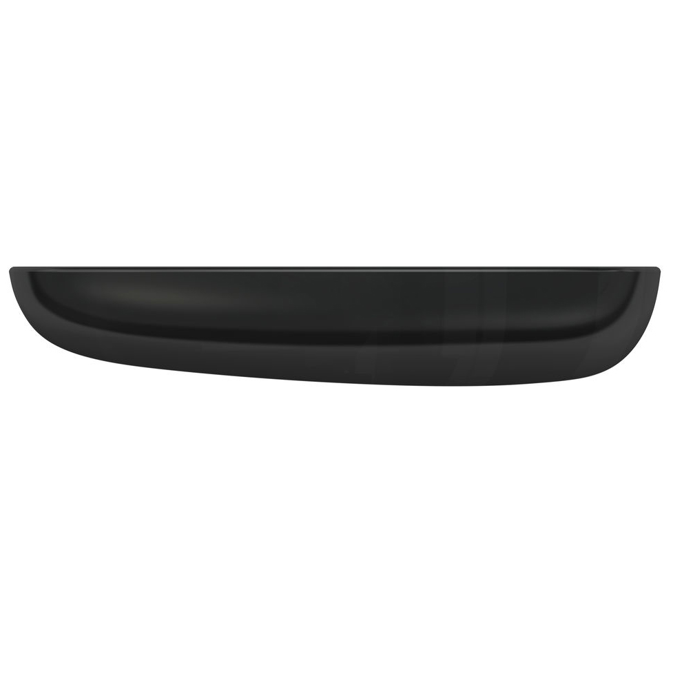 Wandplank Corniche L zwart