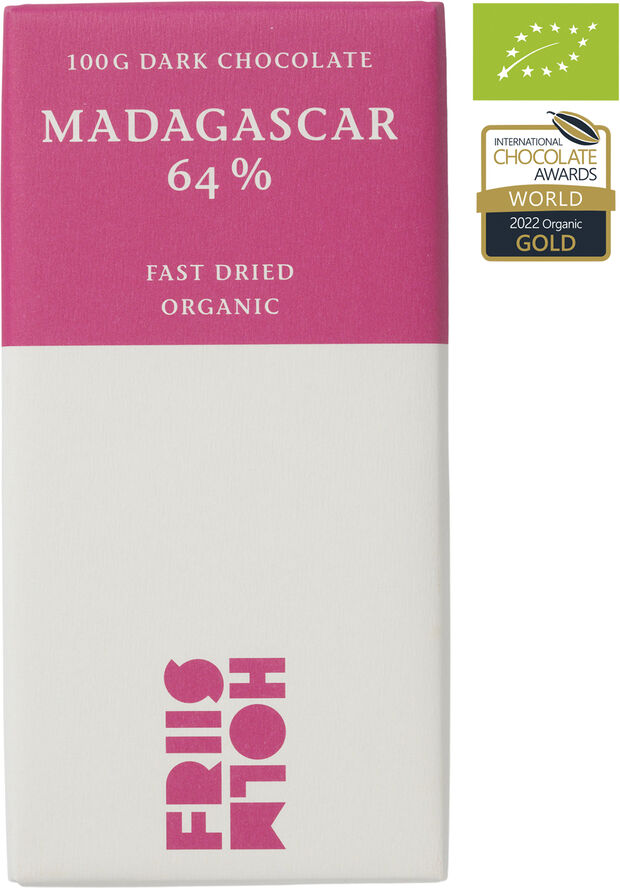 Friis-Holm Madagascar Fast Dried 64 %, økologisk