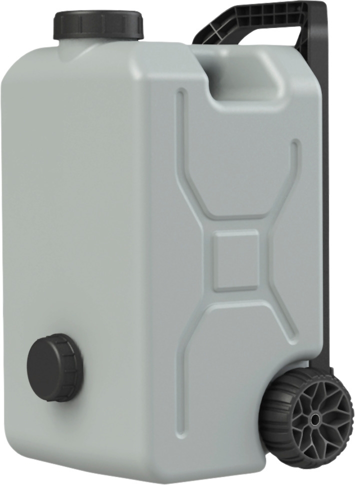 Blue Diamont Aqua Caddie Kanister Silber 25 Liter