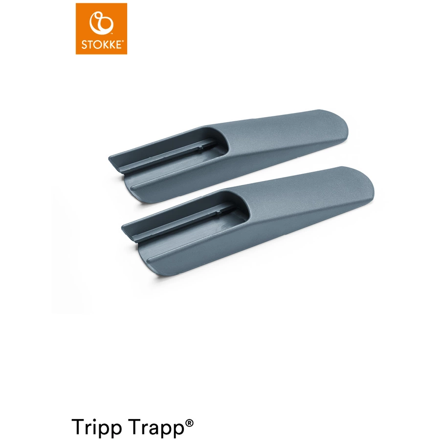 STOKKE® Tripp Trapp® Hochstuhl Buche Fjord Blue + gratis Baby Set Fjord Blue