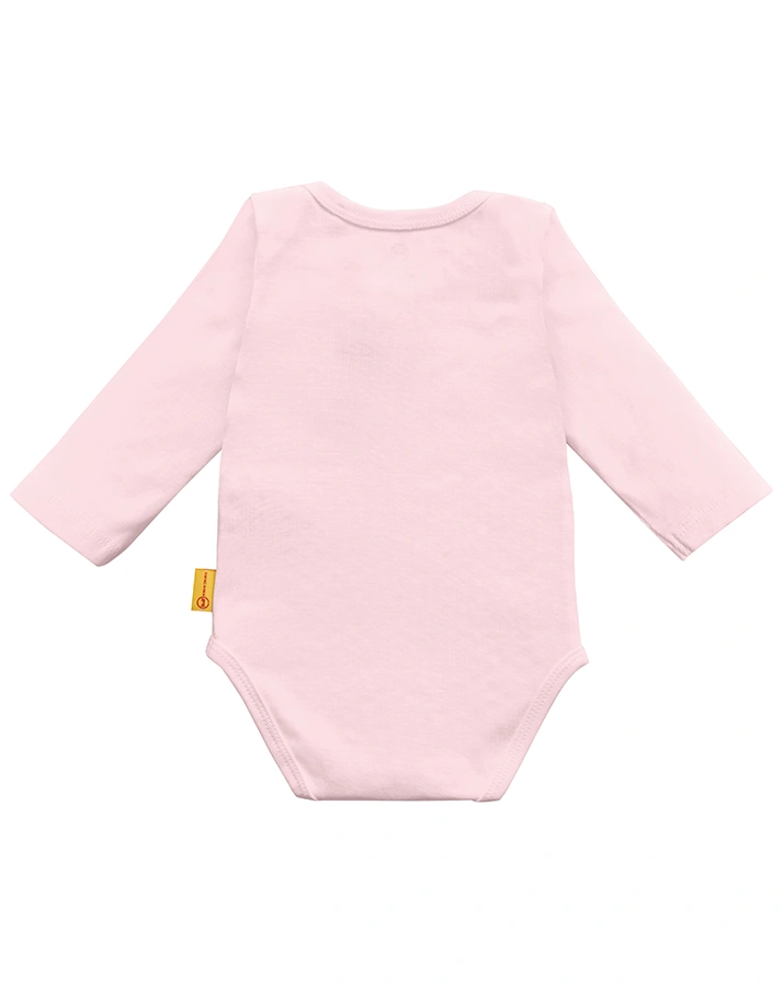 Langarm-Body BASIC in rosa