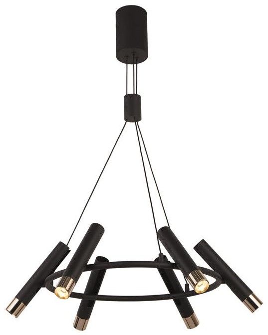 Hanglamp 31651-6BK Cylinder