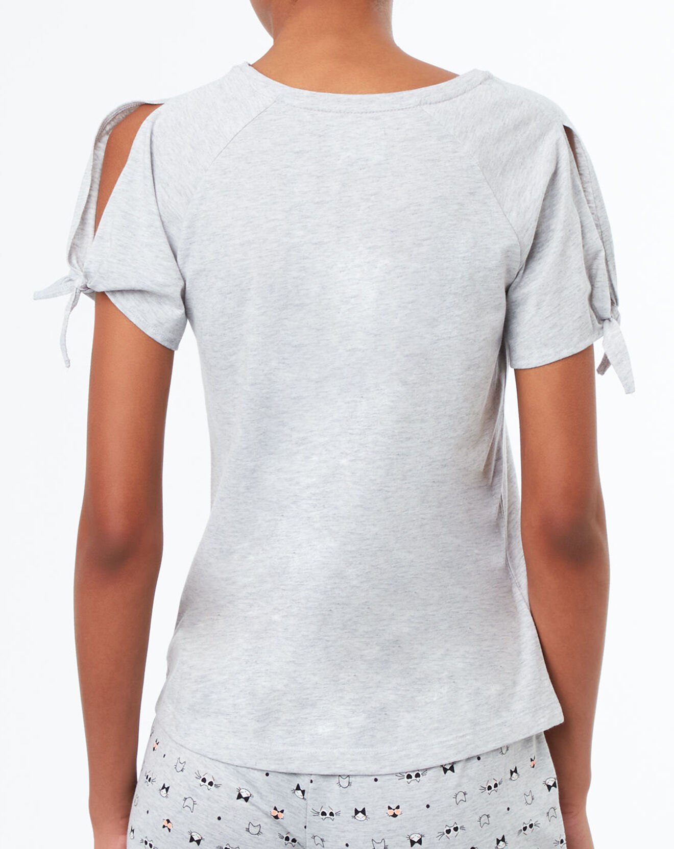 Etam Haut de pyjama Delay à motif gris