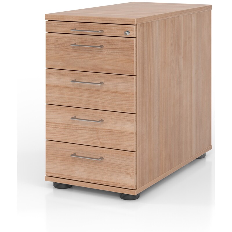 Standcontainer Tarys-VSC, 4 Schubladen, 80 cm tief