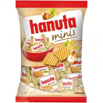 Hanuta minis Haselnuss-Schnitte 200g MHD:13.5.25