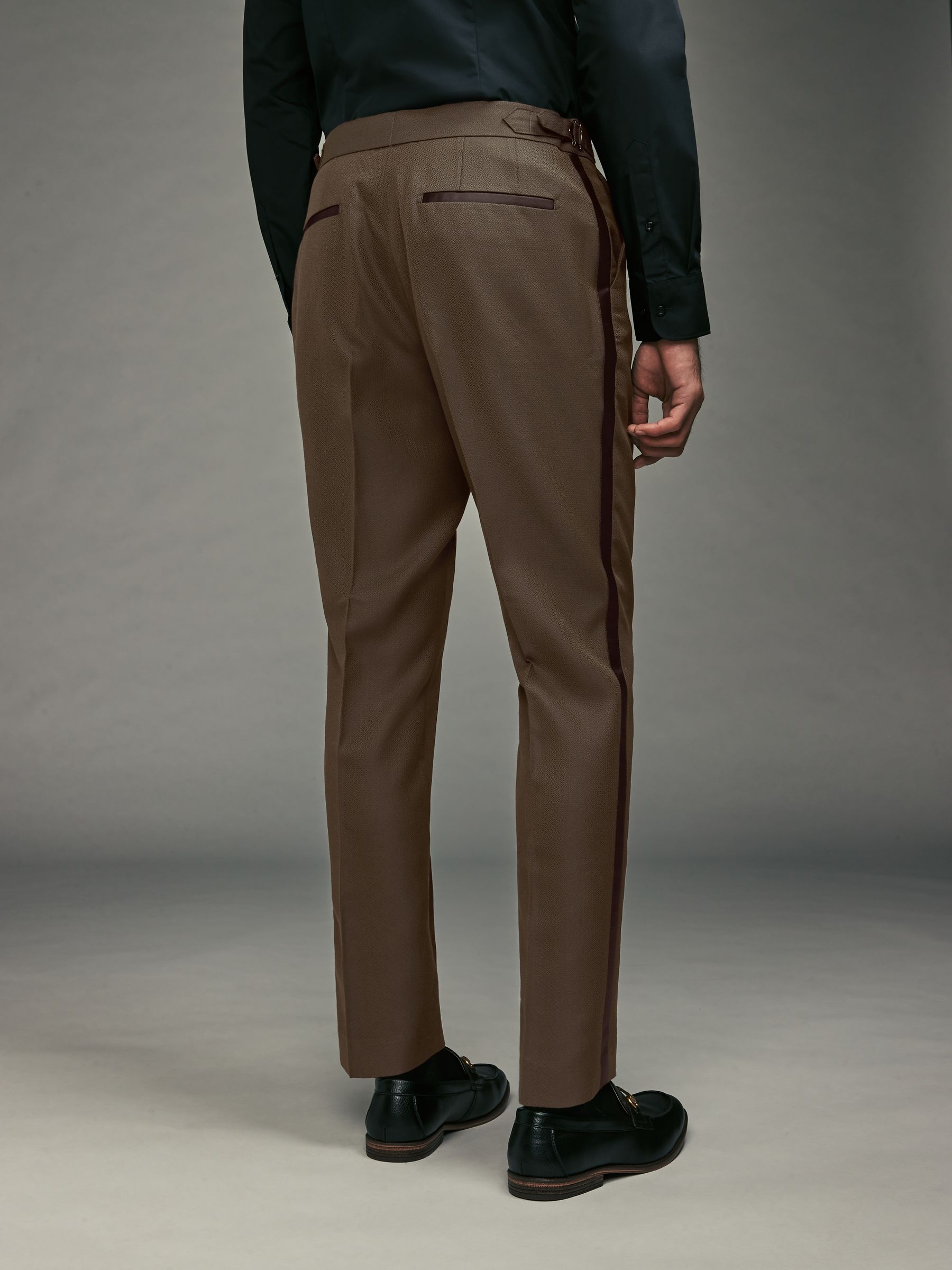 Bruin - Tape Detail Tuxedo Trousers