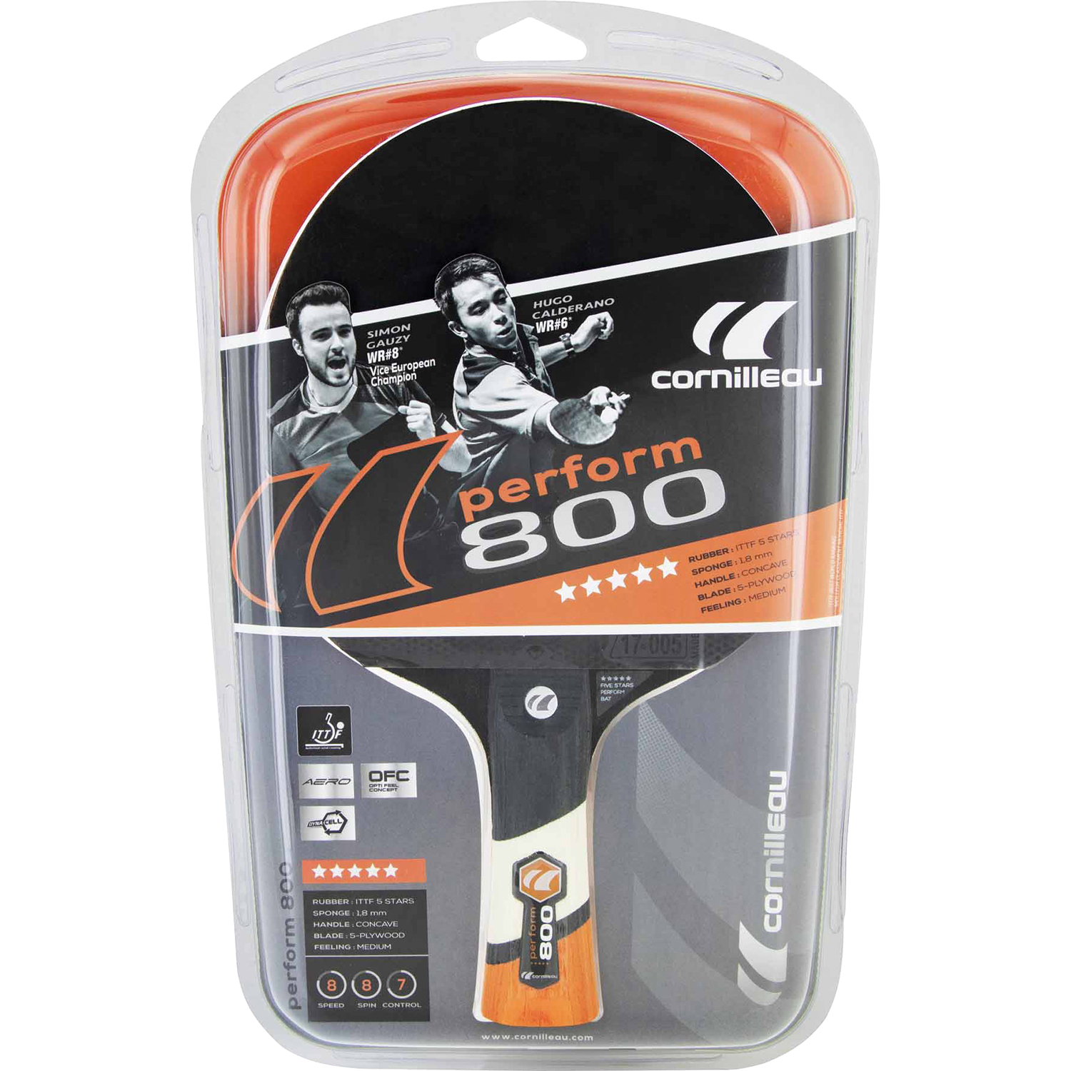 Cornilleau Perform 800 tafeltennisbatje