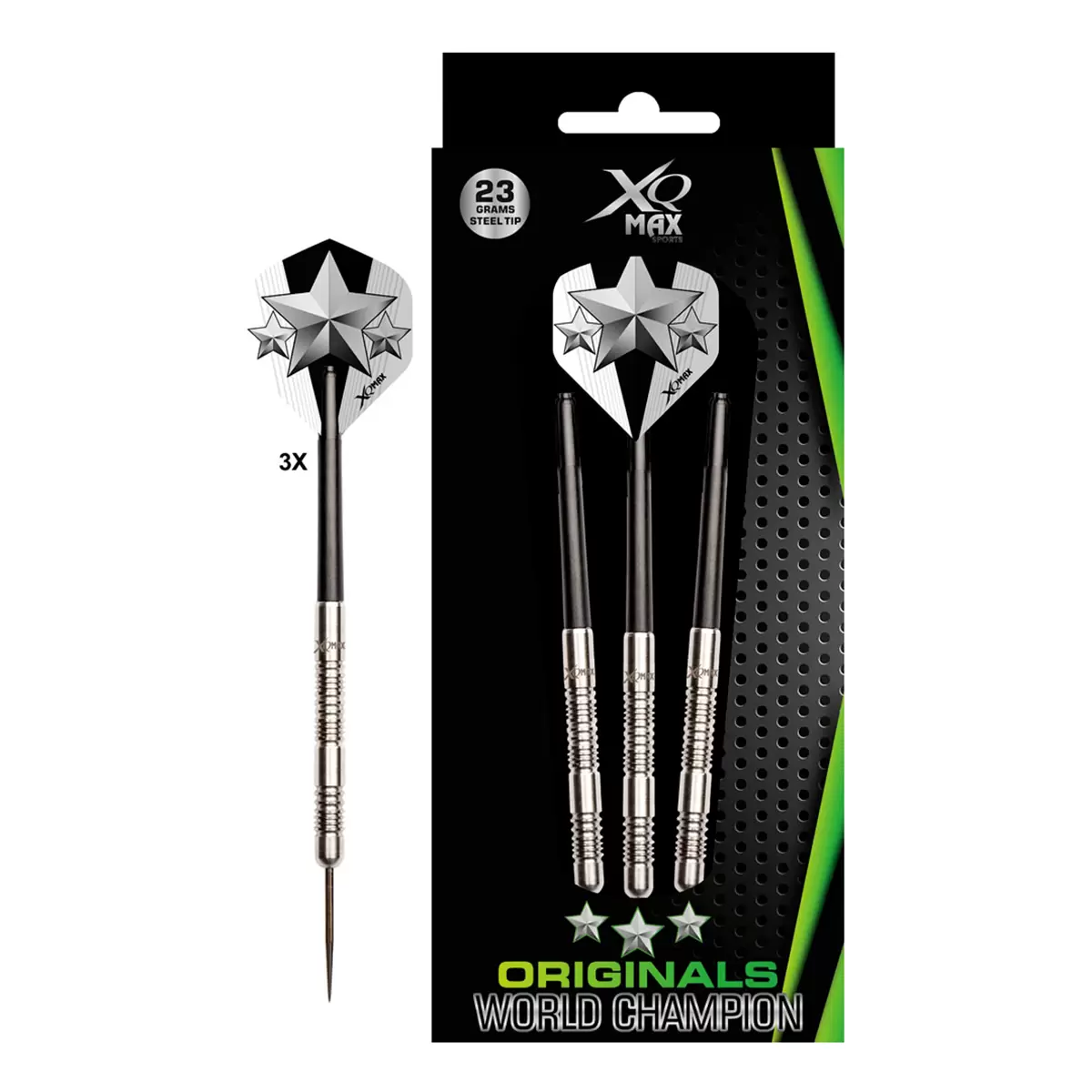 Tungsten Wolfram Dartset XQ Max Silber