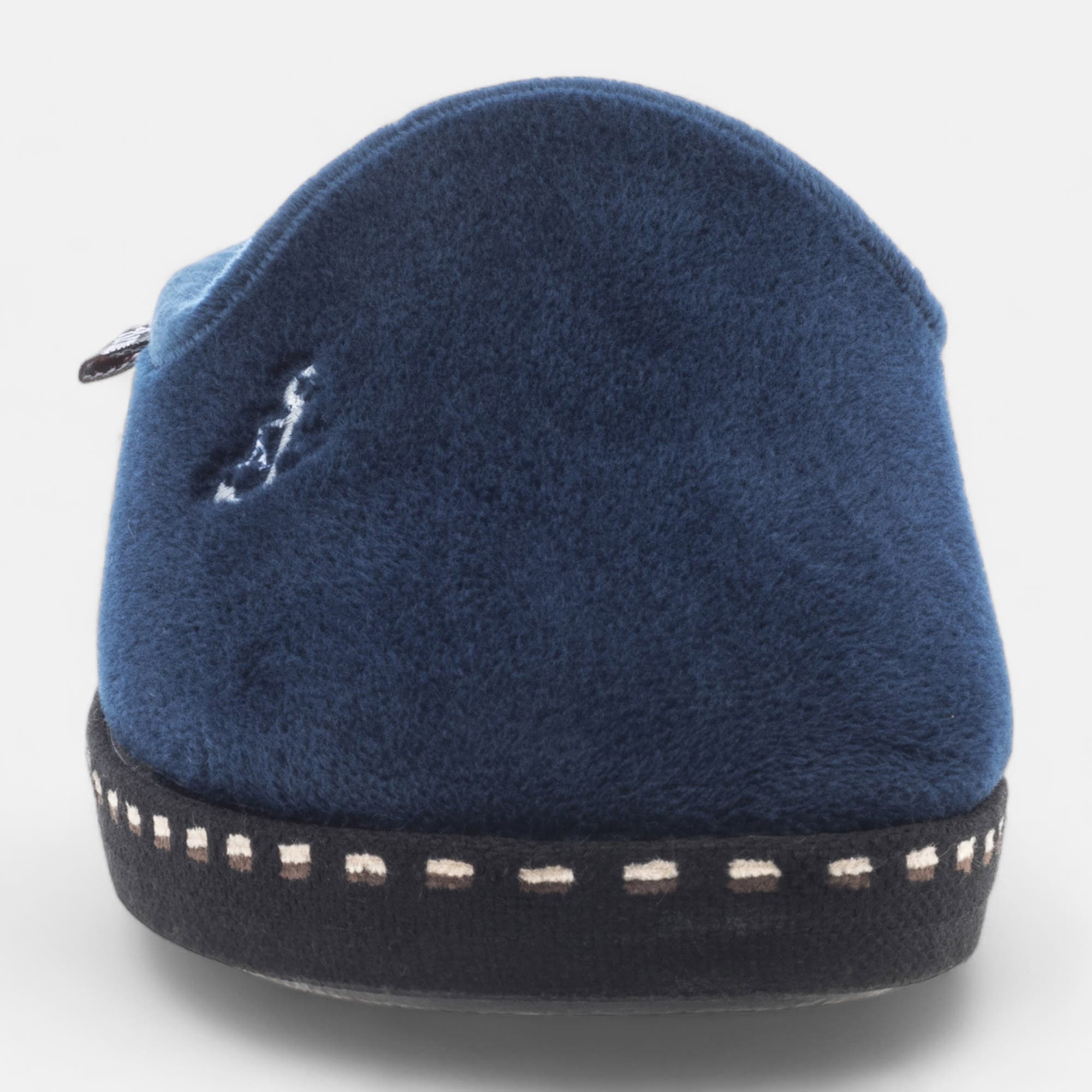 Pantoufles mules Homme bleu marine