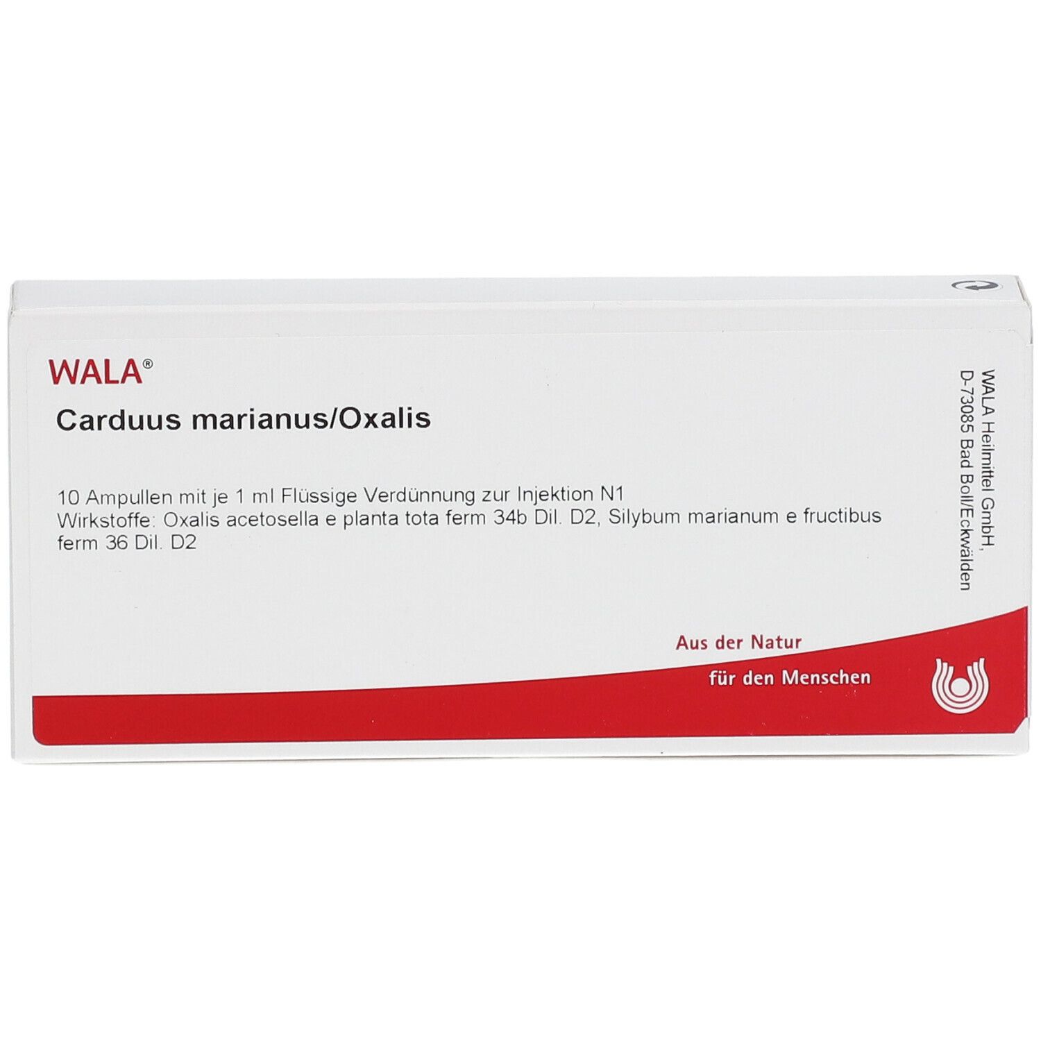 WALA® Carduus MARIANUS/ Oxalis Amp.