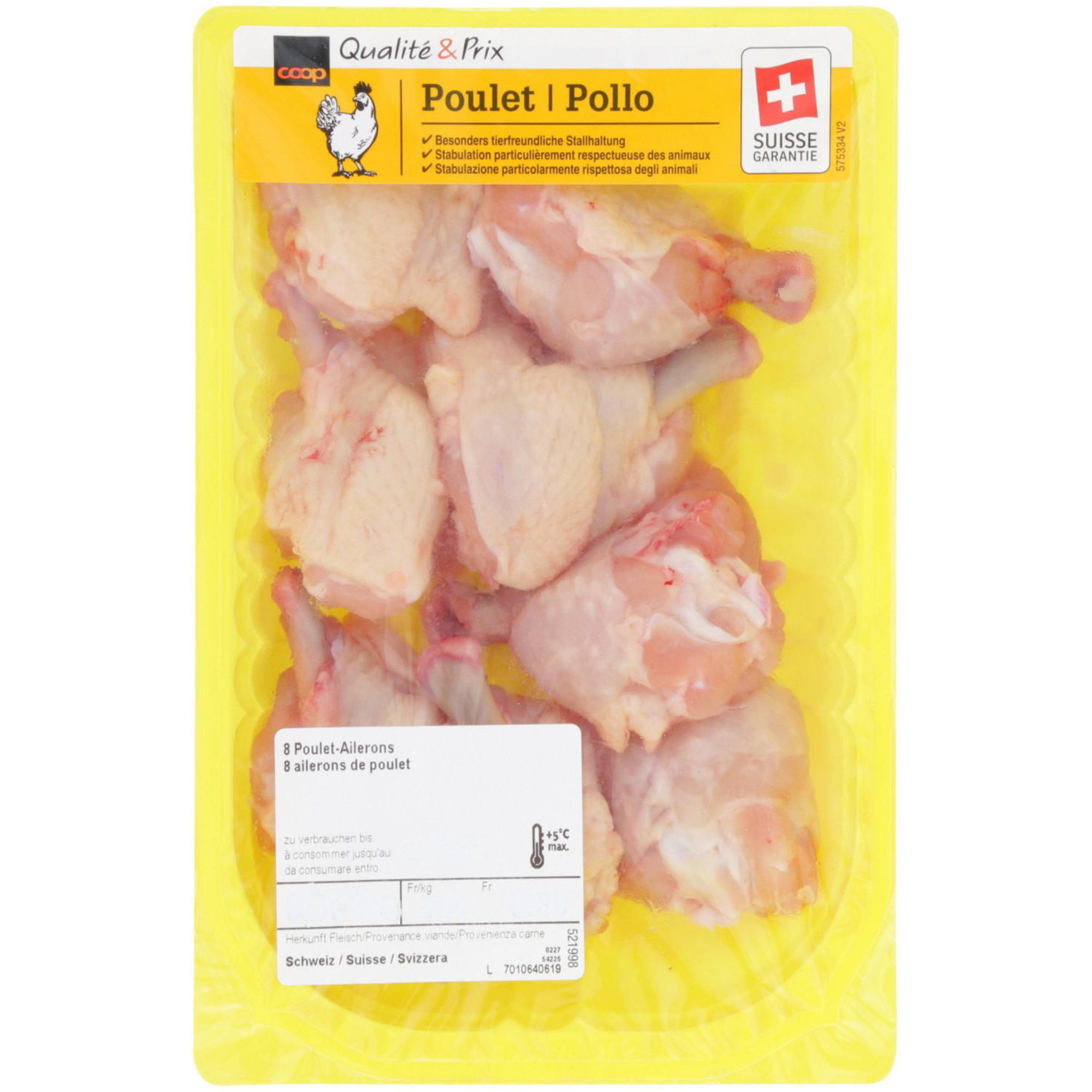 Poulet Ailerons ca. 330g