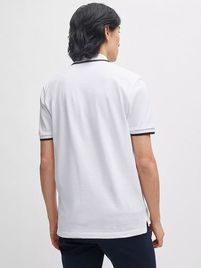BOSS Poloshirt PARLAY 190 weiss