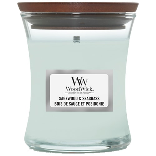 Bougie jarre - Bois de sauge & posidonie - Mini modèle - 85 g