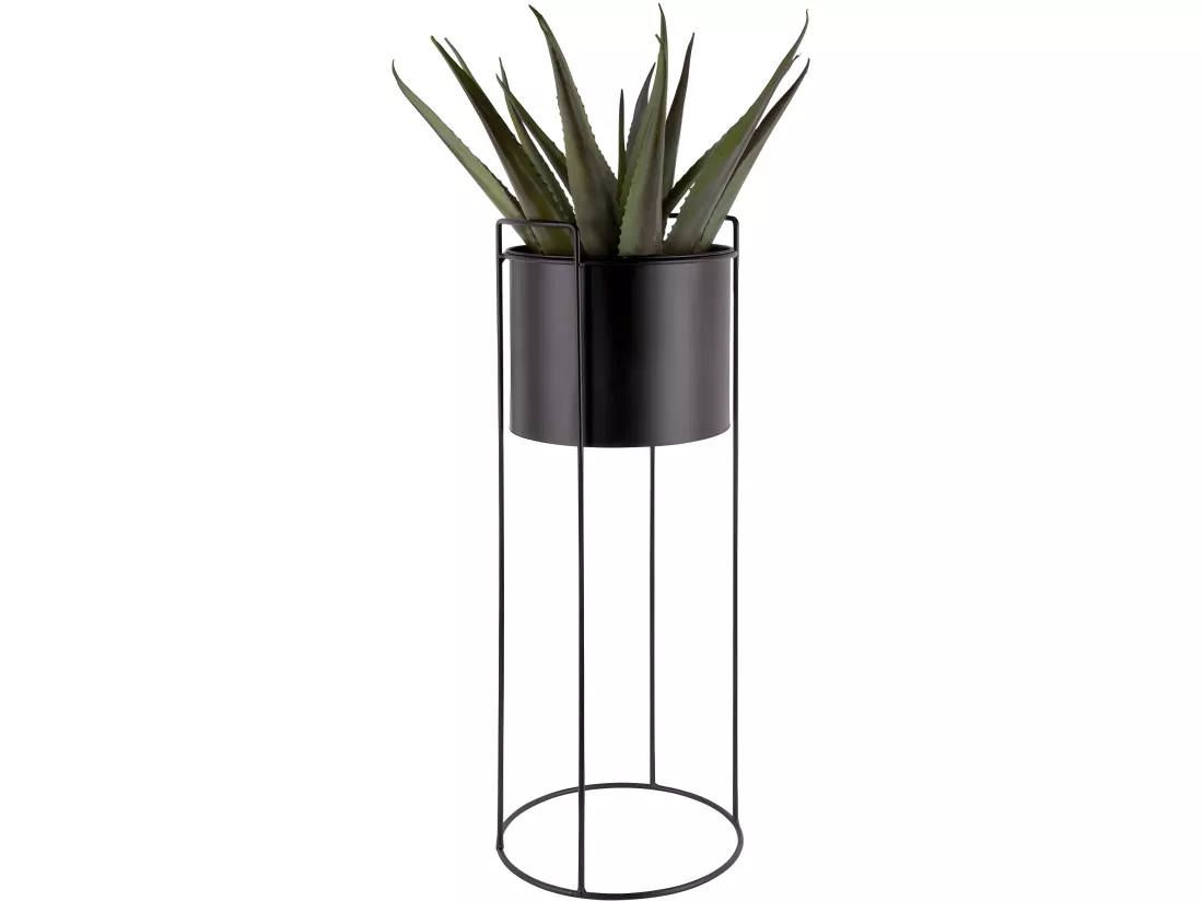 Set de 3 supports à plantes ronds en métal Essence