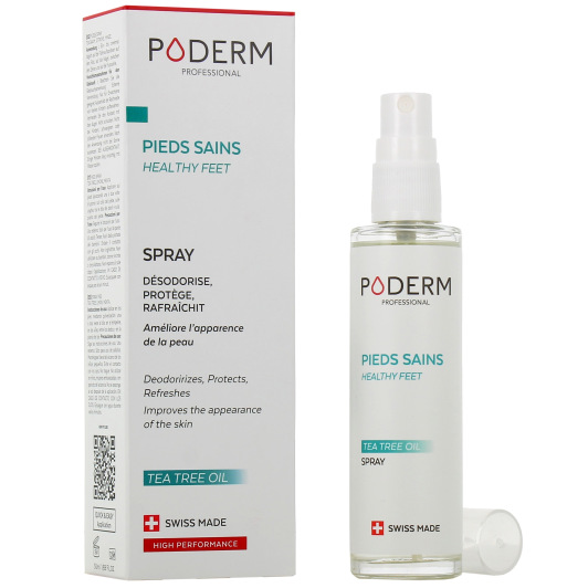 Poderm spray purifiant pieds - Mycose, transpiration excessive